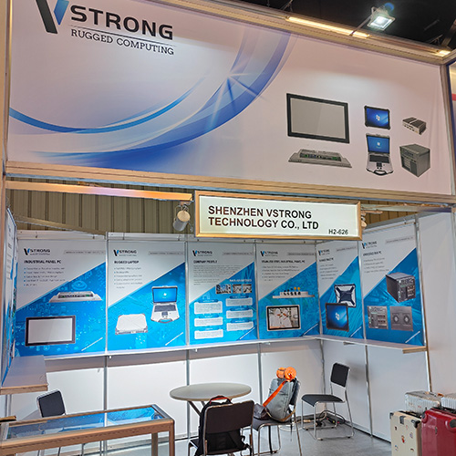 Vstrong Tech's Industrial Panel PC Innovation Captivates Global Audience at EmbeddedWorld 2023